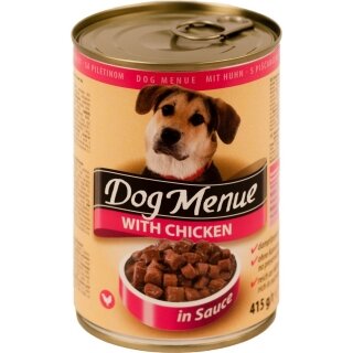Dog Menue Tavuklu 415 gr Köpek Maması kullananlar yorumlar